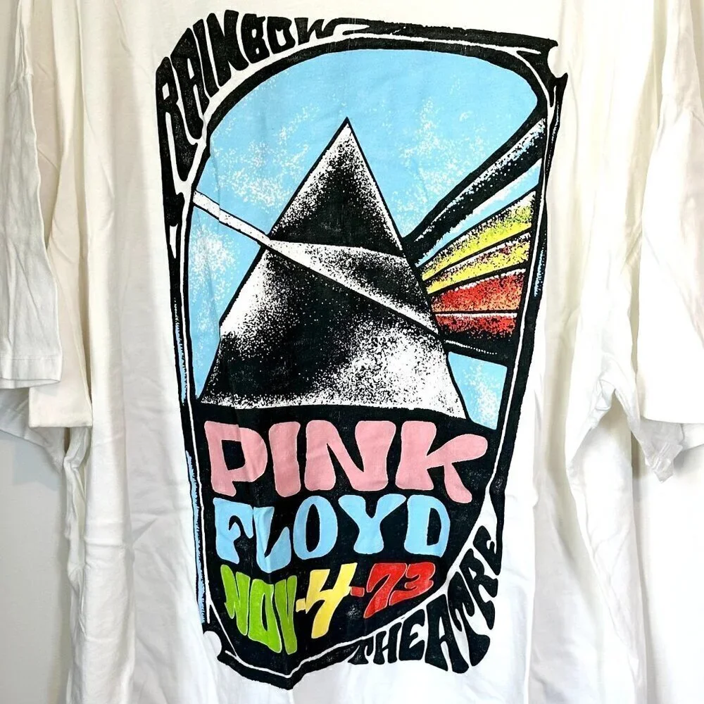 NEW Daydreamer Pink Floyd Mothers Prism Tee in Vintage White - One Size - Picture 4 of 12